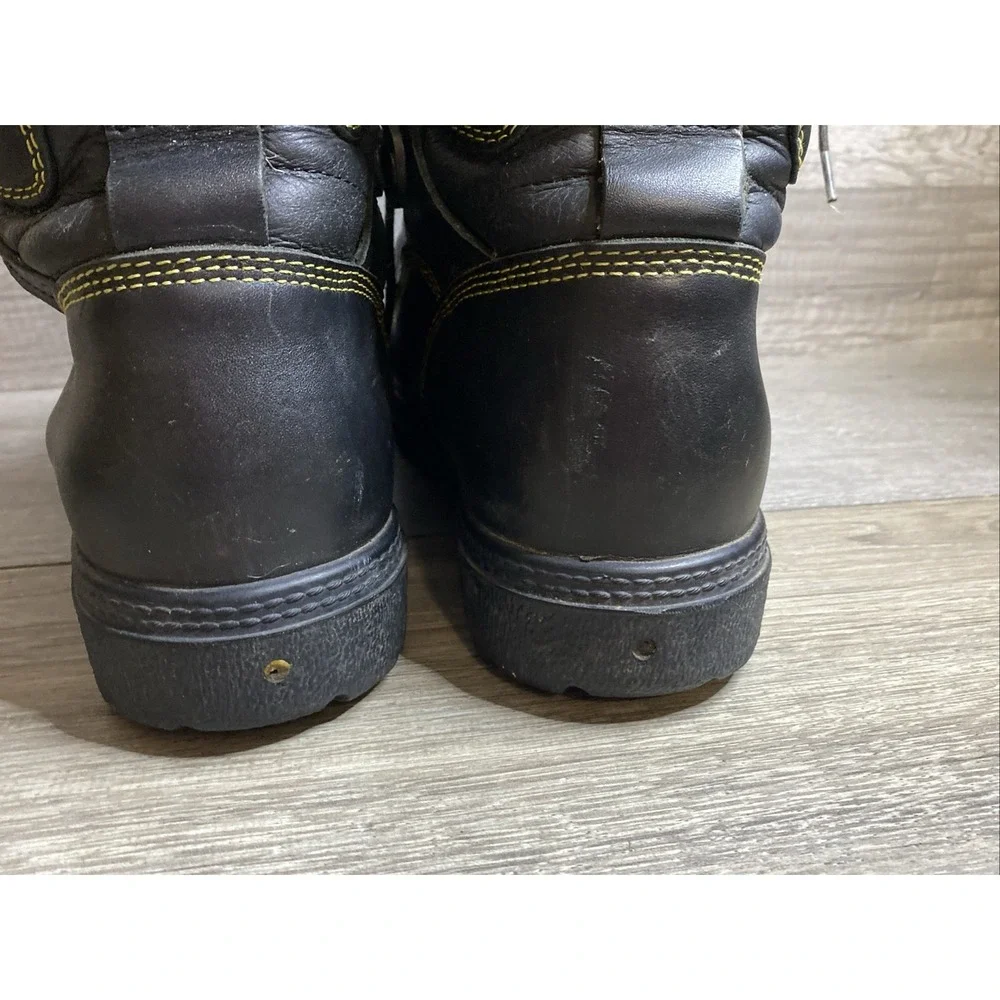 Haix shows wear
